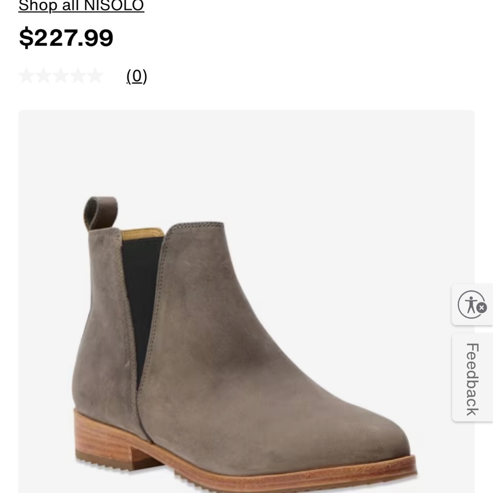 Nisolo Chelsea boots 7.5